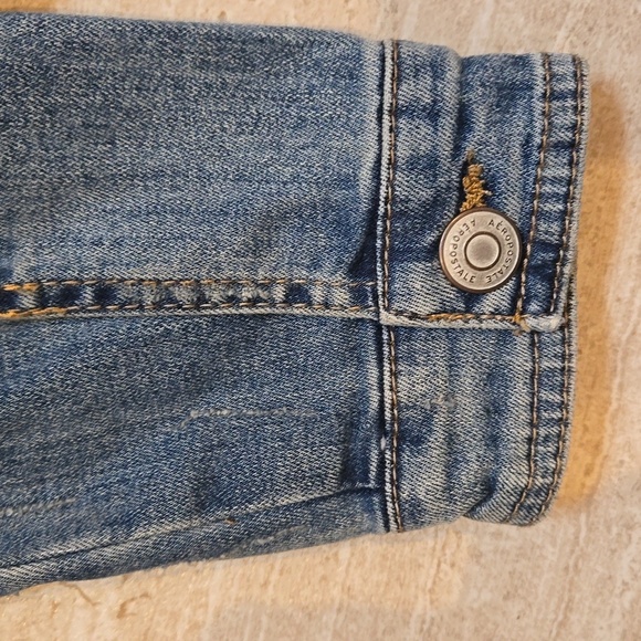 Aeropostale Distressed Jean Jacket - Picture 2 of 10